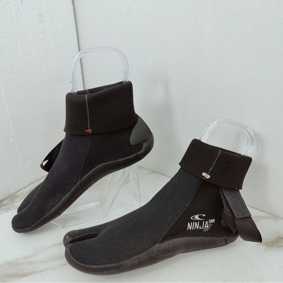O\'Neill Heat Ninja 3mm Split Toe Wetsuit Surf Boots, Sz 10 main image 5
